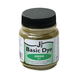 Jacquard Basic Dyes - Green, 0.5 oz