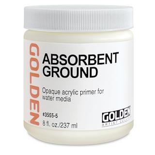 Golden Absorbent Ground - White, 8 oz jar