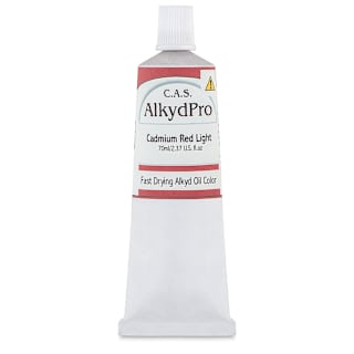 CAS AlkydPro Fast-Drying Alkyd Oil Color - Cadmium Red Light, 70 ml tube