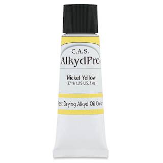 CAS AlkydPro Fast-Drying Alkyd Oil Color - Yellow Ochre, 37 ml tube