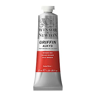 Winsor & Newton Griffin Alkyds - Winsor Red, 37 ml tube
