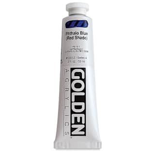 Golden : Heavy Body : Acrylic Paint : 59ml (2oz): Phthalo Blue Red Shade