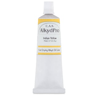 CAS AlkydPro Fast-Drying Alkyd Oil Color - Yellow Ochre, 70 ml tube