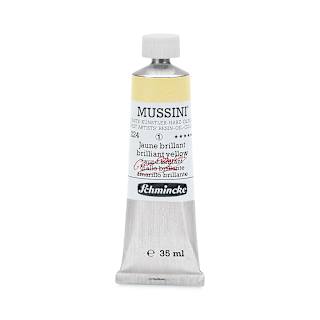 Schmincke Mussini Oil Color - Brilliant Yellow, 35 ml tube