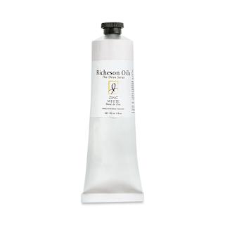 Shiva Signature Artist Oil Color - Zinc White, 150 ml Tube