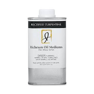 Shiva Rectified Turpentine - 8 oz bottle