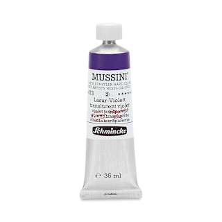 Schmincke Mussini Oil Color - Transparent, Translucent Violet, 35 ml tube