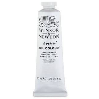 Winsor & Newton Artists' Oil Color - Titanium White, 37 ml tube