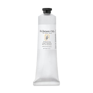Shiva Signature Artist Oil Color - Titanium-Zinc White, 150 ml Tube