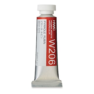 Holbein Artists' Watercolor - Pyrrole Rubin, 15 ml tube