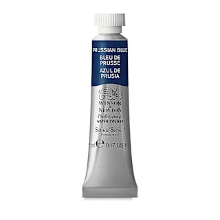 Winsor & Newton Professional Watercolor - Prussian Blue, 5 ml Tube