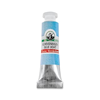Old Holland Classic Artist Watercolor - Scheveningen Blue Light, 6 ml tube