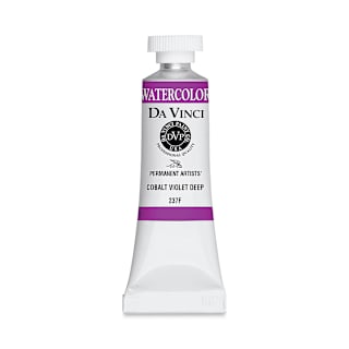 Da Vinci Artists' Permanent Watercolor - Cobalt Violet Deep (CL), 15 ml tube