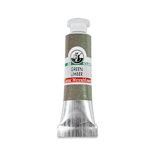 Old Holland Classic Artist Watercolor - Green Umber, 6 ml tube