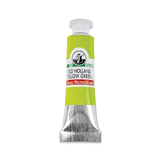 Old Holland Classic Artist Watercolor - Old Holland Yellow Green, 6 ml tube