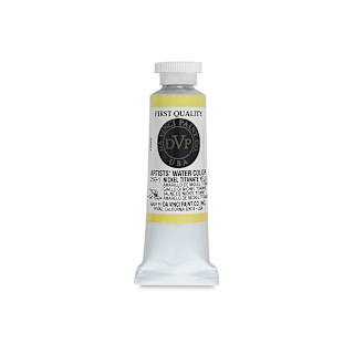 Da Vinci Artists' Permanent Watercolor - Nickel Titanate Yellow, 37 ml tube