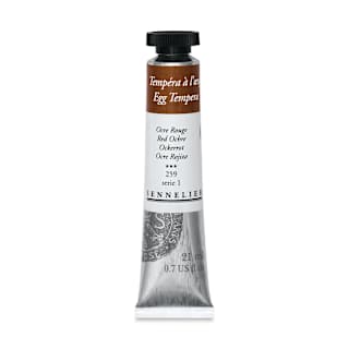 Sennelier Artists Egg Tempera - Red Ochre, 21 ml tube