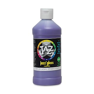 Jazz Gloss Tempera - Gloss, Violet, 16 oz bottle