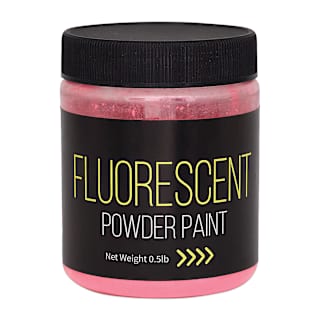 Richeson Powder Tempera Paint - Fluorescent Red, 1/2 lb