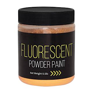 Richeson Powder Tempera Paint - Fluorescent Orange, 1/2 lb jar