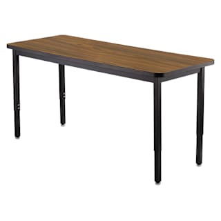 National Public Seating Adjustable Height Utility Table - High Pressure Laminate, 30" x 60"