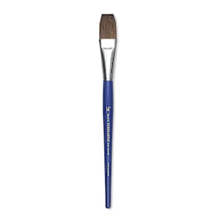 Blick Scholastic Ox Hair Brush - One-Stroke, Short Handle, 3/4"