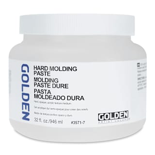 Golden Hard Molding Paste Medium - 32 oz jar