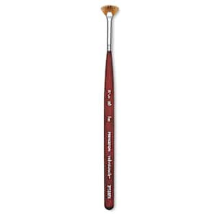 Princeton Velvetouch Series 3950 Synthetic Brush - Fan, Mini, Size 20/0