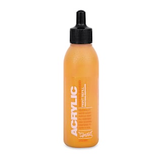 Montana Acrylic Marker Refill - 25 ml , Shock Orange Light, Refill