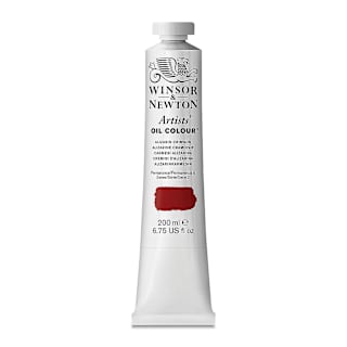 Winsor & Newton Artists' Oil Color - Alizarin Crimson, 200 ml tube