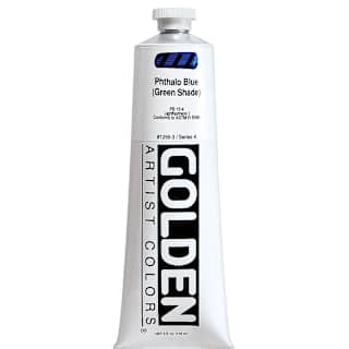 Golden Heavy Body Artist Acrylics - Phthalo Blue (Green Shade)
