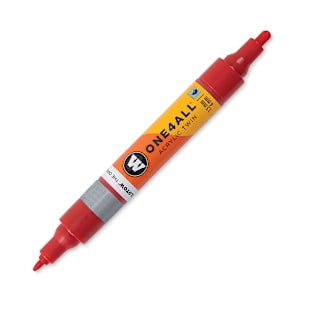 Molotow One4All Acrylic Twin Marker - Traffic Red