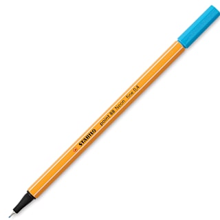 Stabilo Point 88 Fineliner Pen - Neon Blue