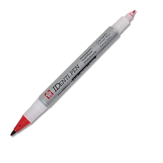 Sakura Identi-Pen Dual-Point Marking Pen - Red