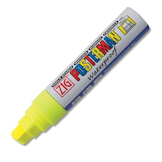 Zig Posterman Paint Marker - 15 mm, Fluorescent Yellow, Big & Broad