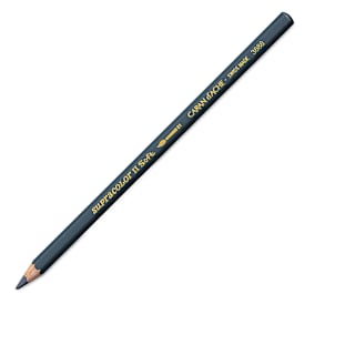 Caran d'Ache Supracolor Soft Aquarelle Pencil - Grayish Black