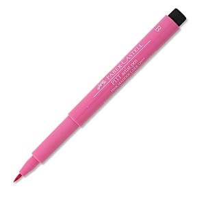 Faber-Castell Pitt Artist Pen - Pink Madder Lake, Brush Nib