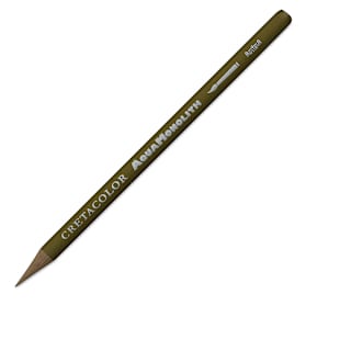 Cretacolor Aqua Monolith Woodless Watercolor Pencil - Olive Brown