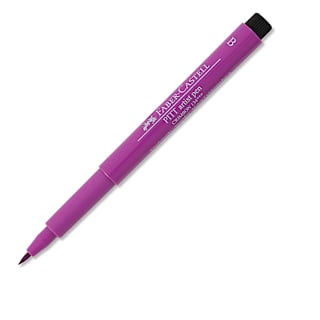 Faber-Castell Pitt Artist Pen - Crimson, Brush Nib