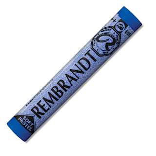 Rembrandt Soft Pastel - Ultramarine Light 505.5, Full Stick