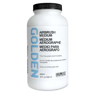 Golden Airbrush Medium, 32 oz