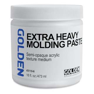 Golden Extra Heavy Molding Paste - 16 oz jar