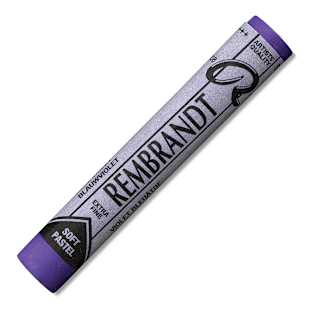 Rembrandt Soft Pastel - Blue Violet 548.5, Full Stick