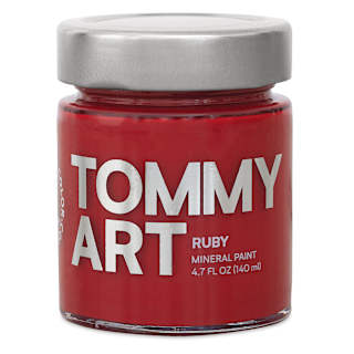 Tommy Art Mineral Paint - Ruby, 140 ml