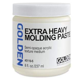 Golden- Extra Heavy Molding Paste, 8 oz jar