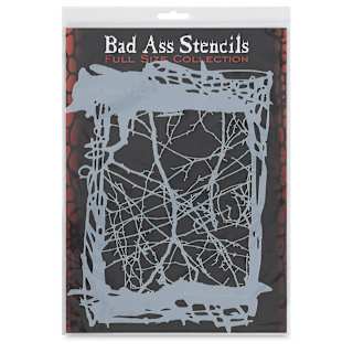 Graftobian Bad Ass Airbrush Stencil - Unlucky
