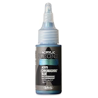 Holbein Iridescence Acrylic - Chromashine Blue, 30 ml