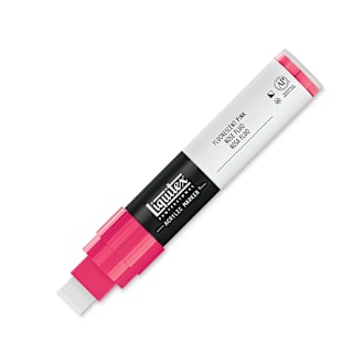 Liquitex Paint Marker - Fluorescent Pink, 15mm Tip