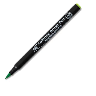 Sakura Koi Coloring Brush Pen - Yellow Green