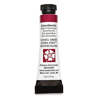Daniel Smith Extra Fine Watercolor - Quinacridone Red, 5 ml Tube